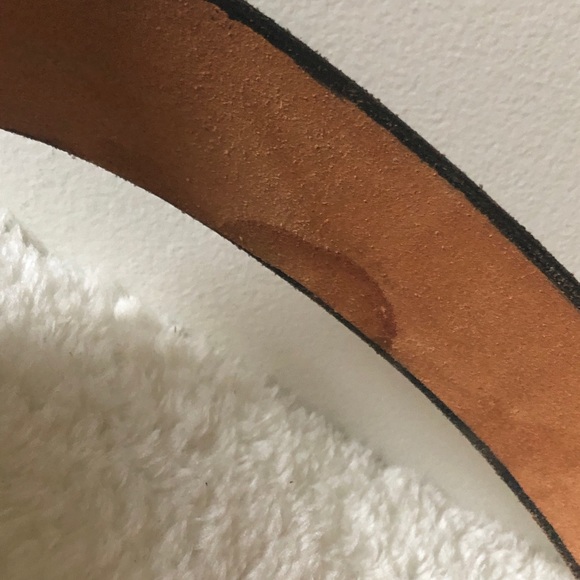 United States Marines Since 1775 solid brass world globe buckle leather belt - Picture 8 of 9